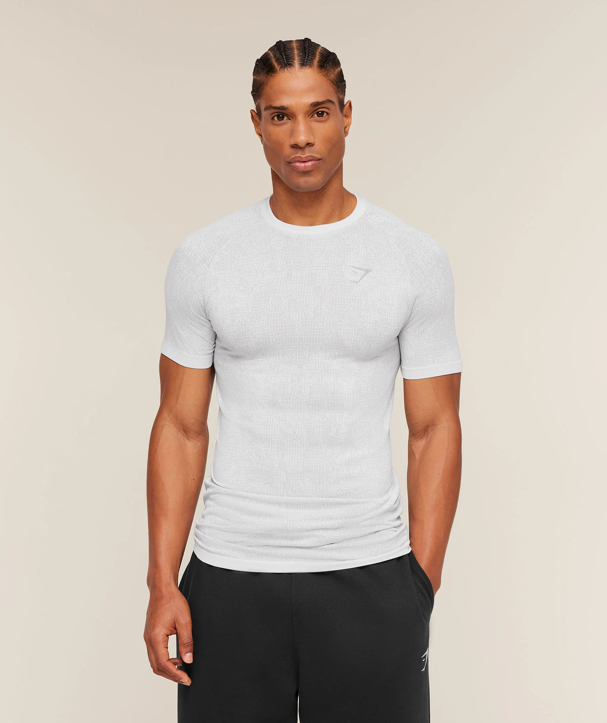 Geo Seamless Grid T-Shirt