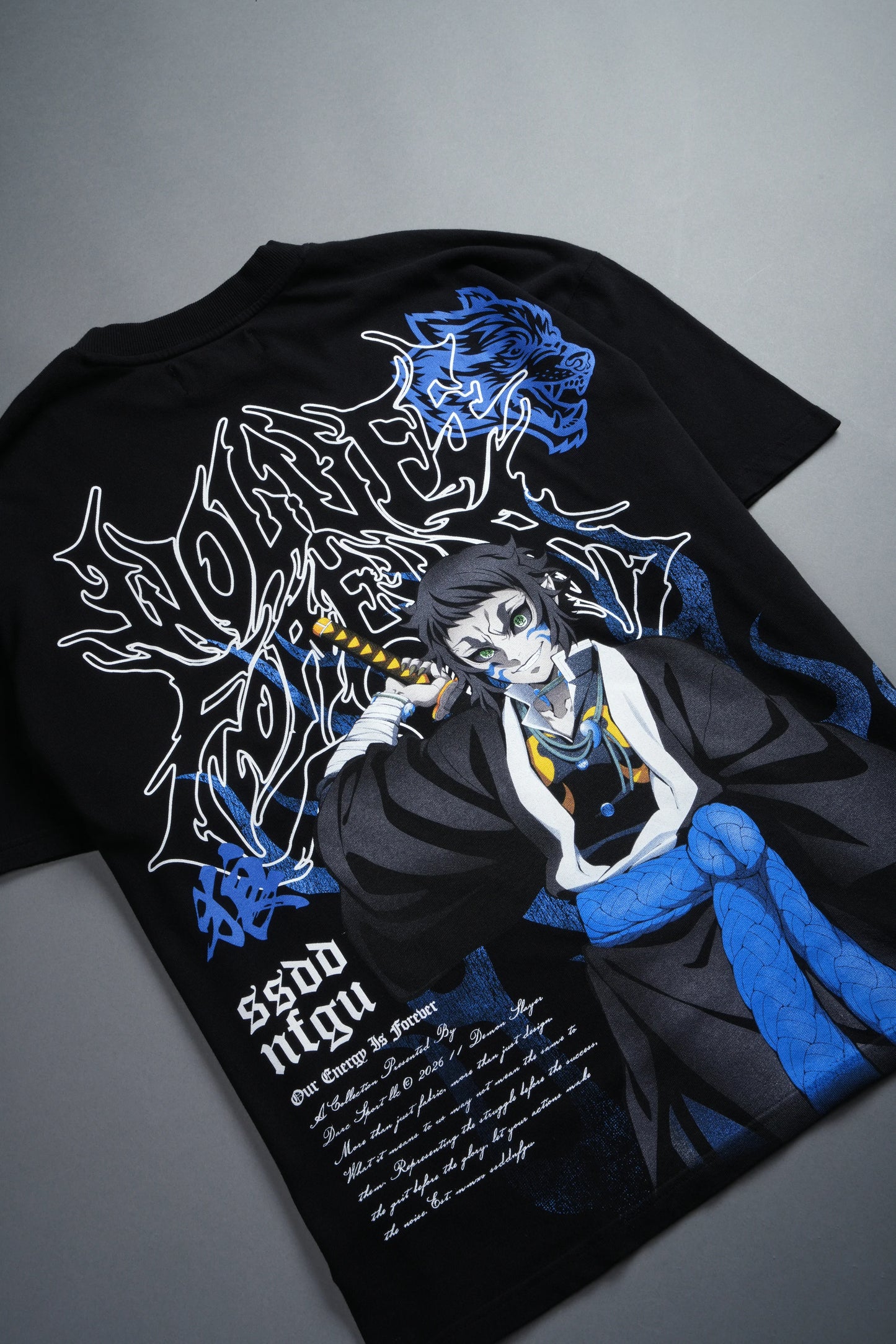 "Relentless" Premium Oversized Tee/Demon Slayer