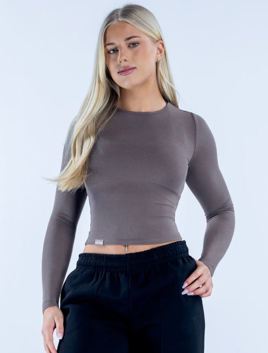 Revive Long Sleeve Ribbed Top