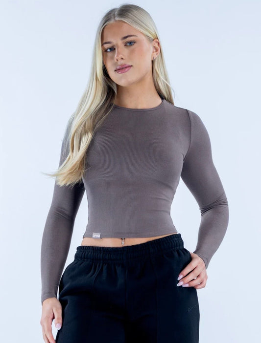 Revive Long Sleeve Ribbed Top