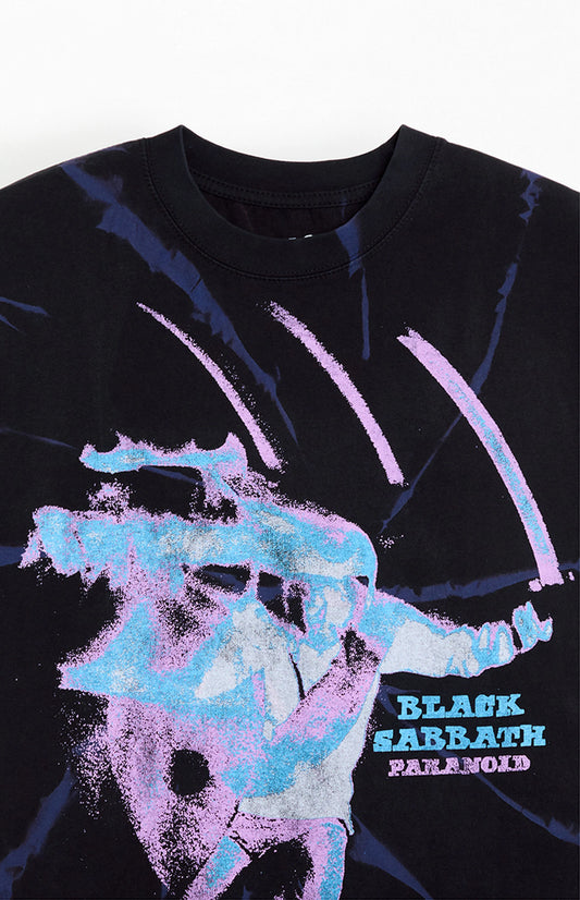 Black Sabbath Blurry Paranoid - Premium Vintage Tee