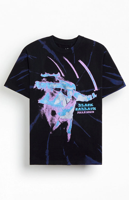 Black Sabbath Blurry Paranoid - Premium Vintage Tee