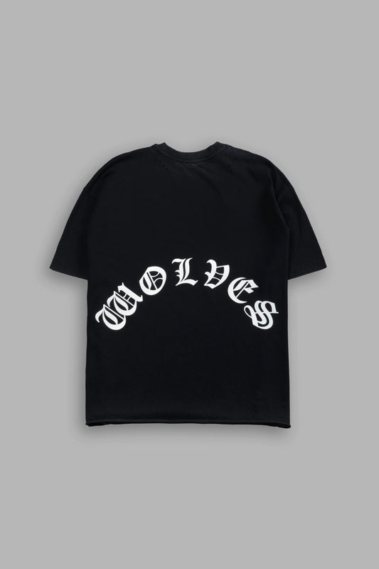 Dark Order Distressed Length Raw Tee