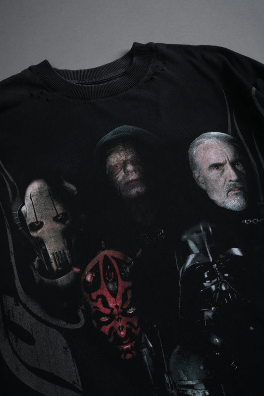 Dark Order Distressed Length Raw Tee