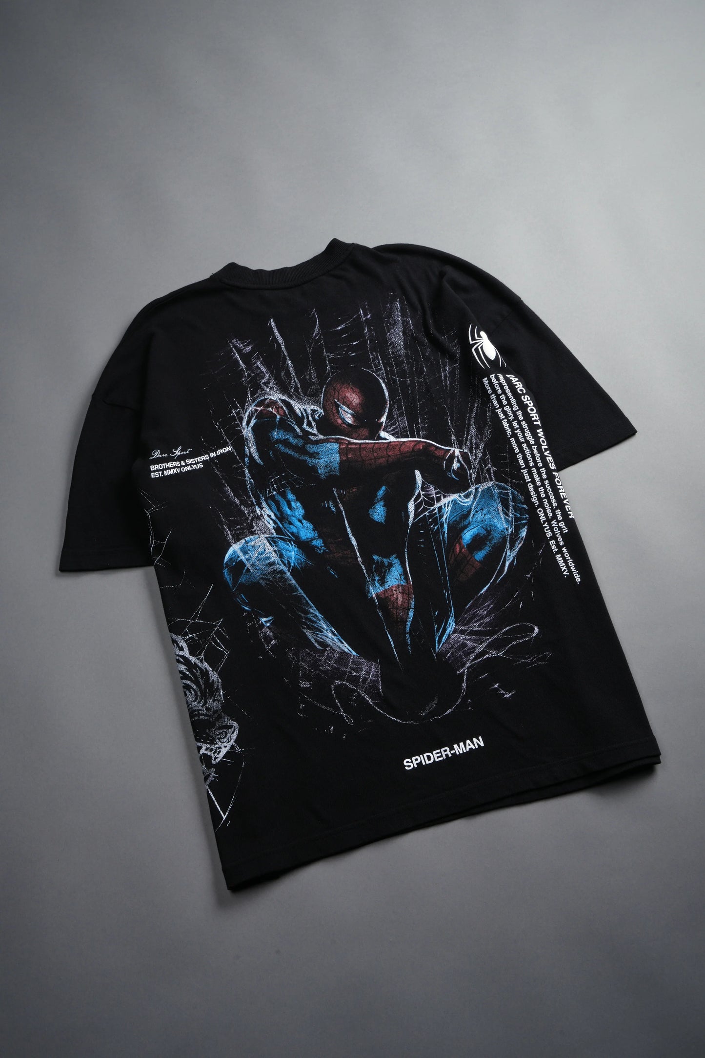 Night Spider Premium Oversized Tee