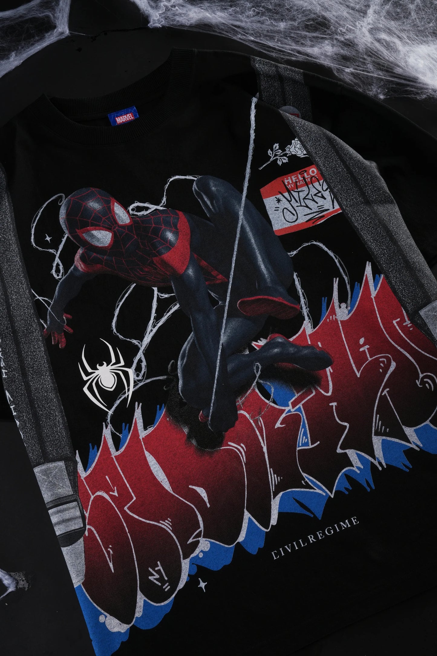 First Mission SBS 199X Oversized Tee in Black