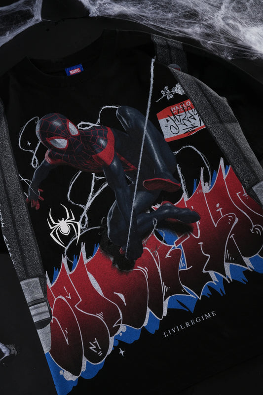 First Mission SBS 199X Oversized Tee in Black