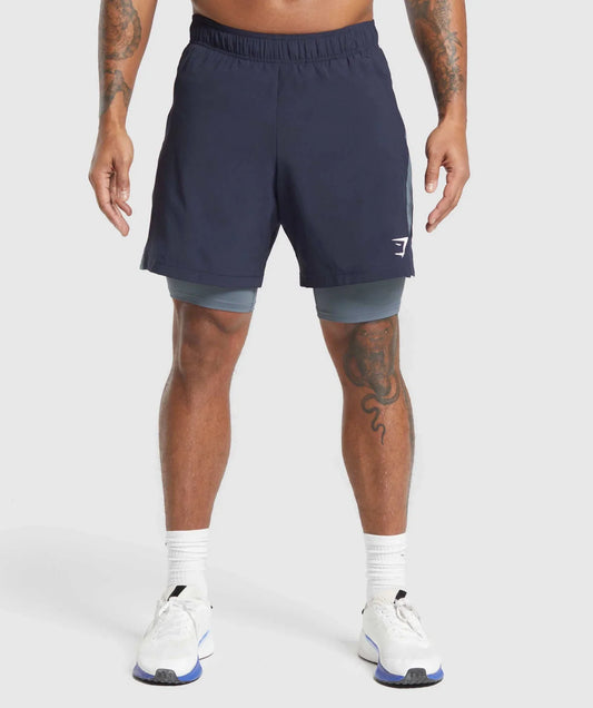 Sport 7" 2 in 1 Shorts