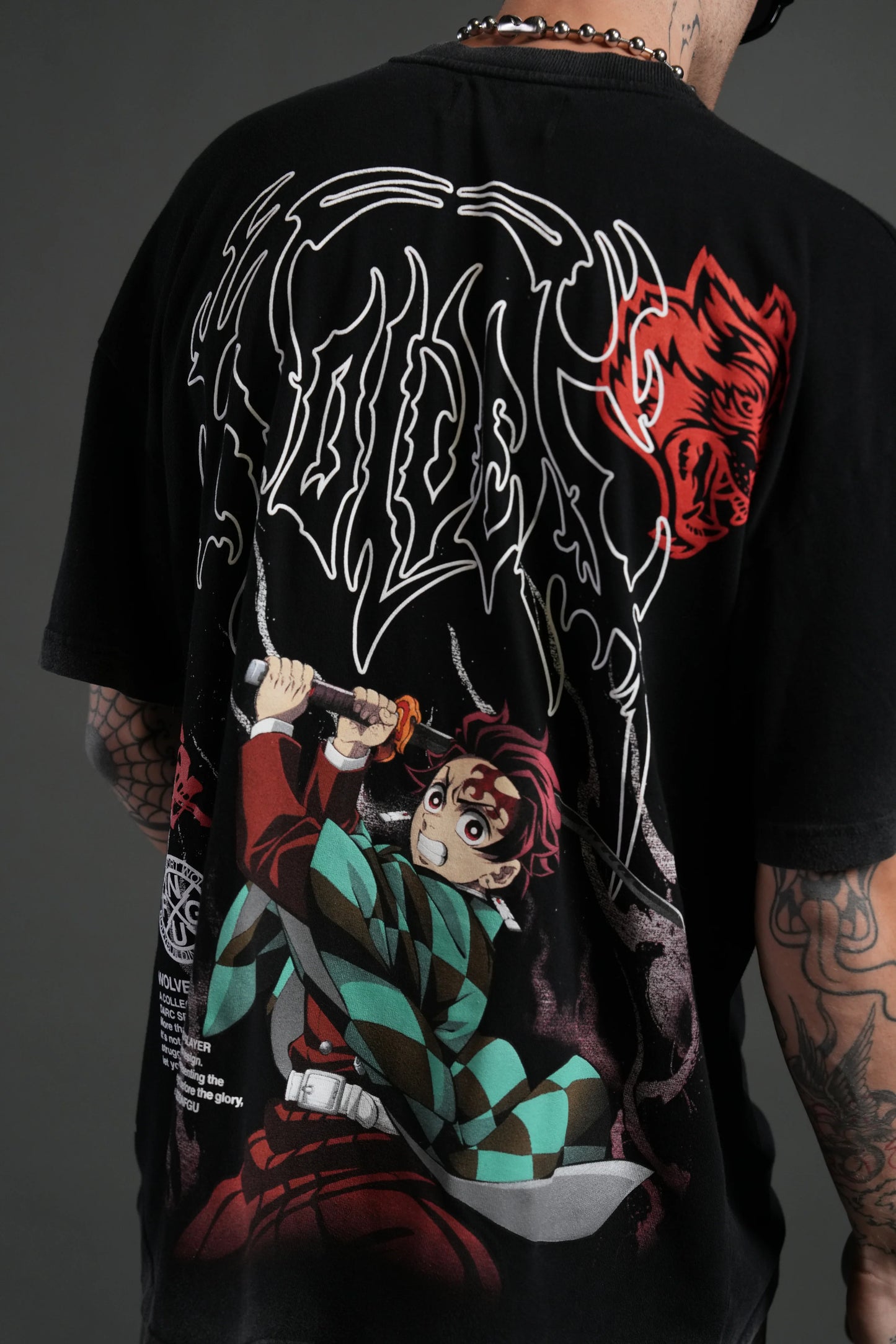 "NFGU Tanjiro" Premium Oversized Tee/Demon Slayer