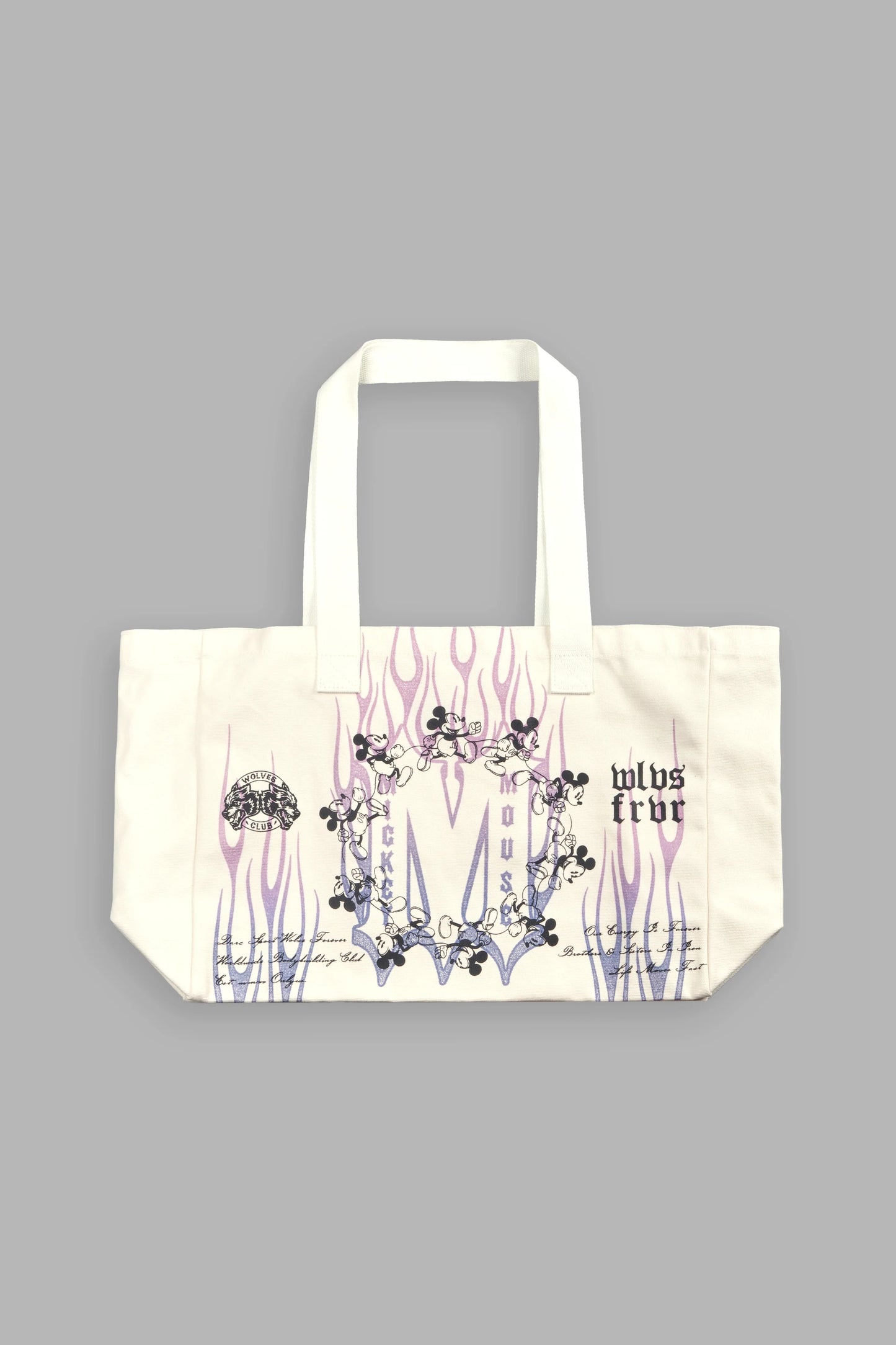 Mickey Forever Canvas Tote