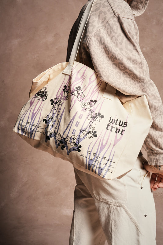 Mickey Forever Canvas Tote