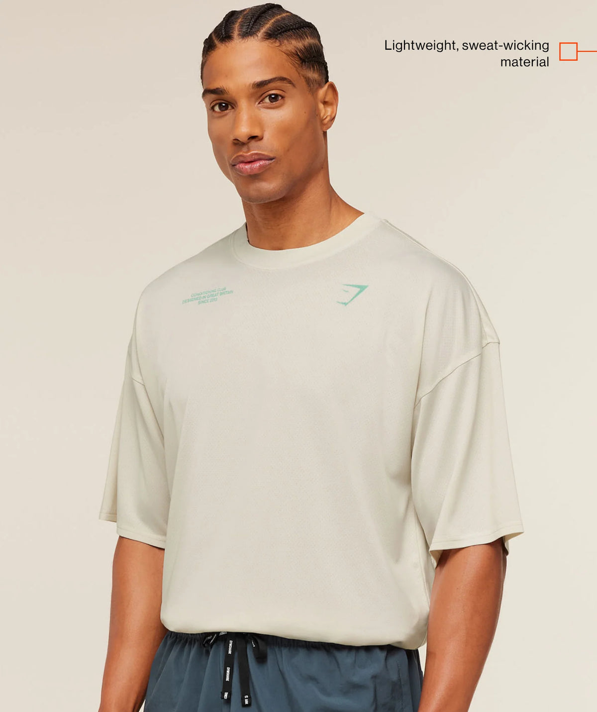 Conditioning Washed Club Oversized T-Shirt