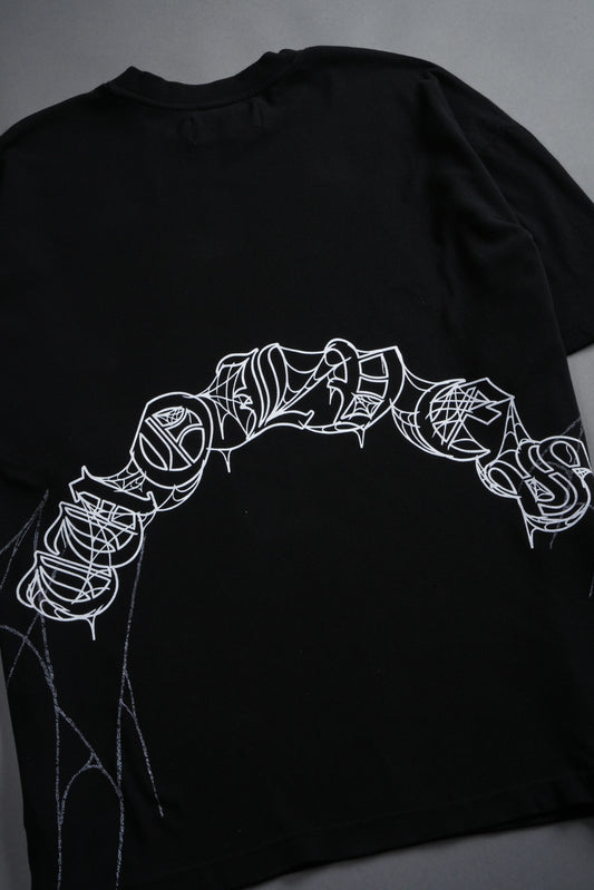 Web Of Darkness Premium Oversized Tee