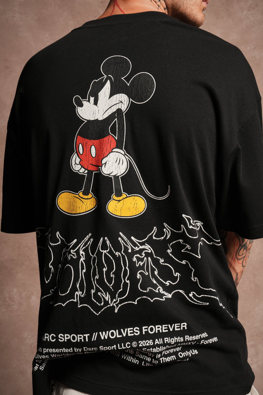Mickey Wlvsfrvr Premium Oversized Tee