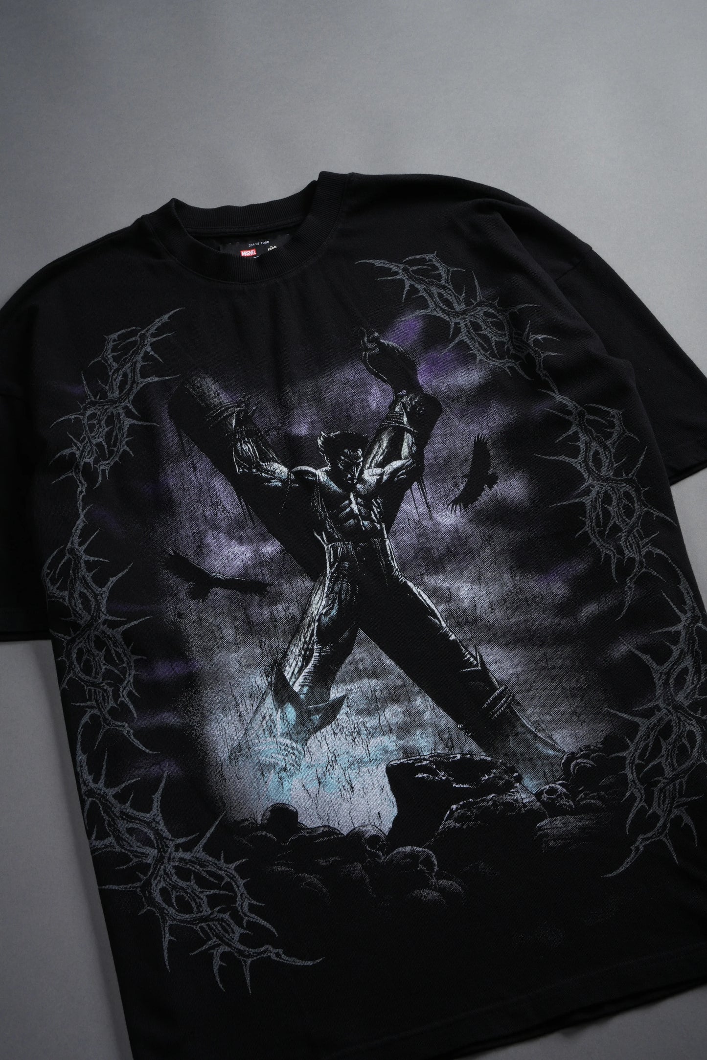 Wolverine Crucifix Premium Oversized Tee