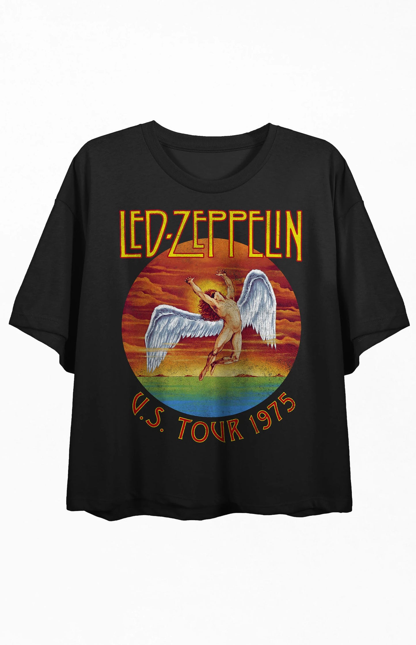Led Zeppelin US Tour 1975 - Premium Vintage Tee